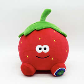 跨境新款 wimbledon strawberry plush 草莓毛绒玩偶 公仔玩具