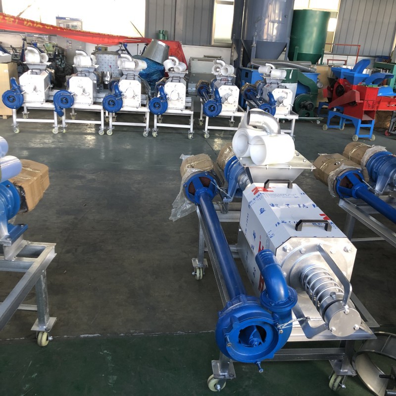 粪便干湿分离机 朔州市固液分离机猪粪脱水机 商用干湿分离机