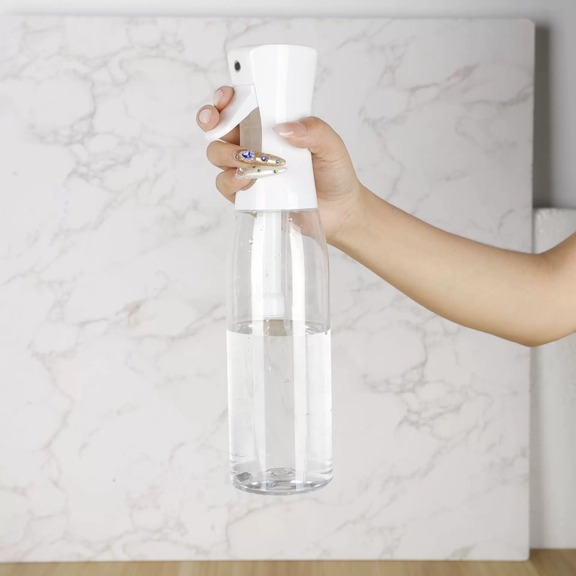 现货200ml/300ml/500ml细雾消毒酒精可持续喷雾瓶喷水壶美容清洁