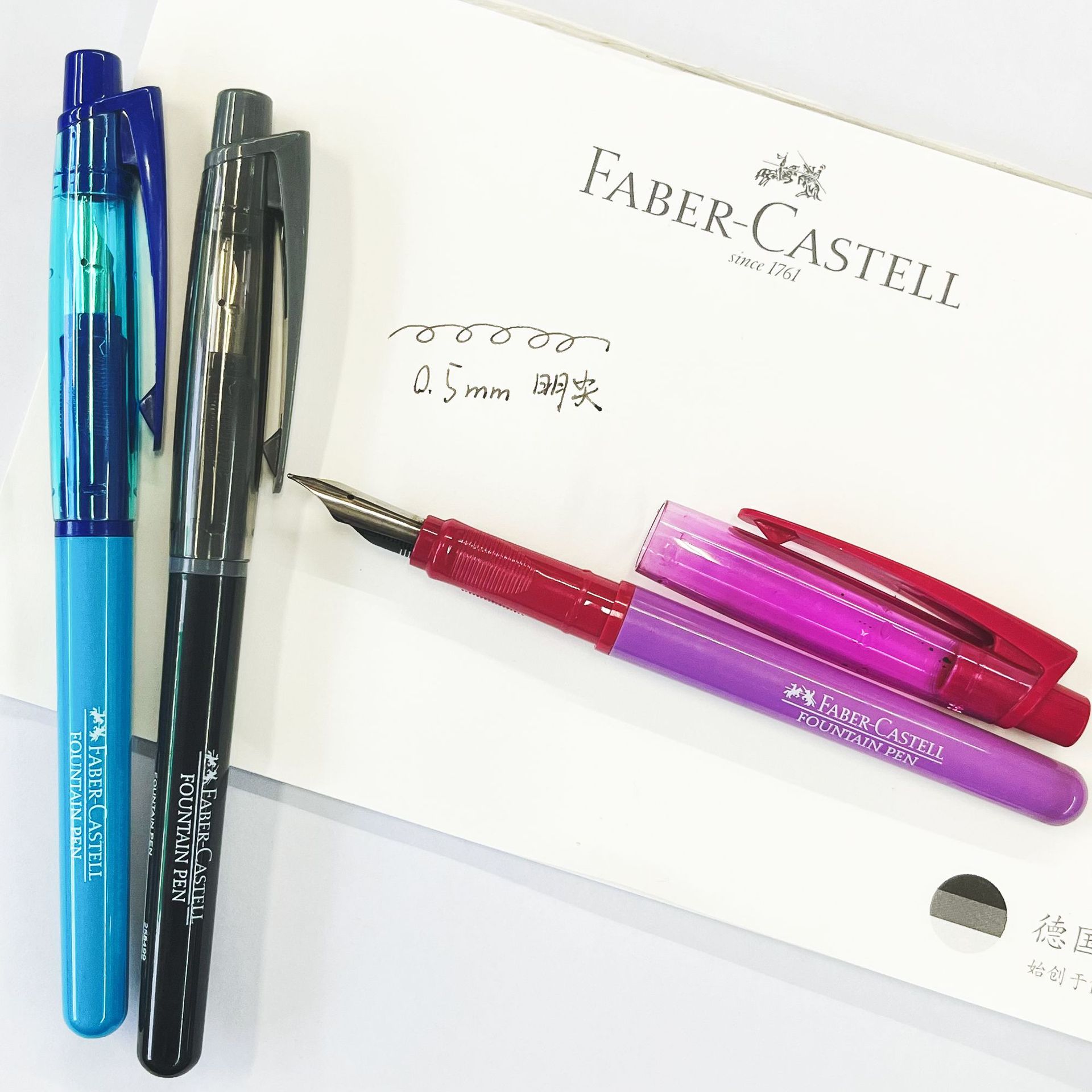 [Precio fresco] Alemania Faber-castell Faber-Castell bolígrafo para estudiantes / corrección de bolígrafo para niños image 1