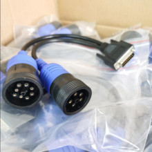 DB15 TO TRUCK 6PIN&9PIN  obd cable Nexiq 9+6