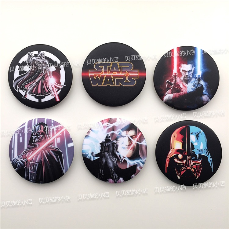 StarWars Chiến Tranh Giữa Các Vì Sao Huy Hiệu Thổ Cẩm Mẫu B Darth Vader Học Treo Trang Trí Phụ Kiện Miễn Phí Vận Chuyển Theo Đơn Hàng Đã Hoàn Thành