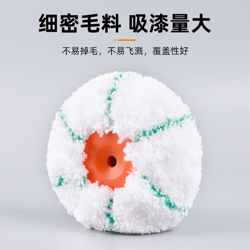 Rodillo de ángulo femenino recorte de esquina de pared herramientas de pintura decoración de esquina interna pincel rodillo de pincel rodillo pequeño pincel pintura de látex