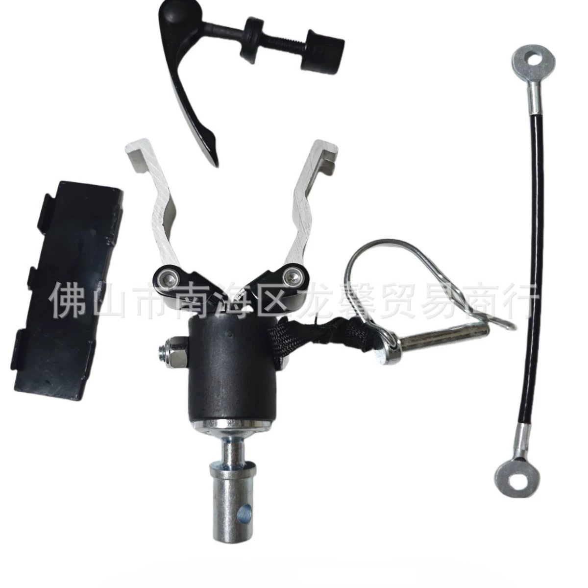 Разъем для велосипедного прицепа, скошенный зажим из алюминиевого сплава, разъем для грузовика, детский автомобиль, универсальный разъем, аксессуары