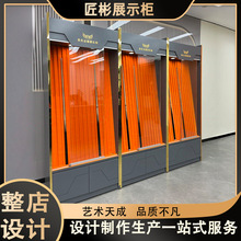 高级台球杆展示柜广州桌球室厅会员存杆玻璃展柜球杆放置柜球杆柜