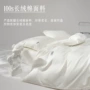 床上酒店白色全棉床笠