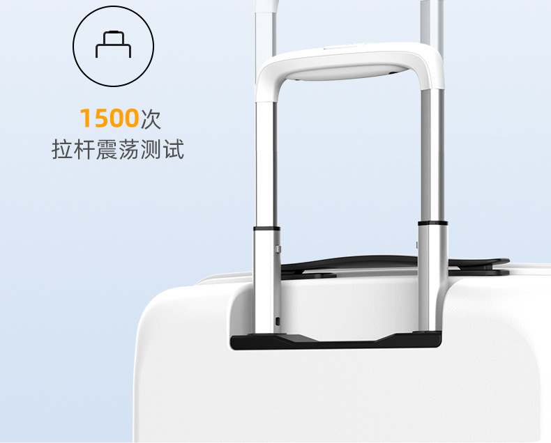 Bộ vali PP 2 chiếc 20 inch và 24 inch kéo tay du lịch có khóa số — Pp hành lý bột anh đào chi tiết 8