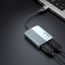 ��������USBת˫HDMI ͬ�����Ը���1080��չ��ʼǱ���չ�������