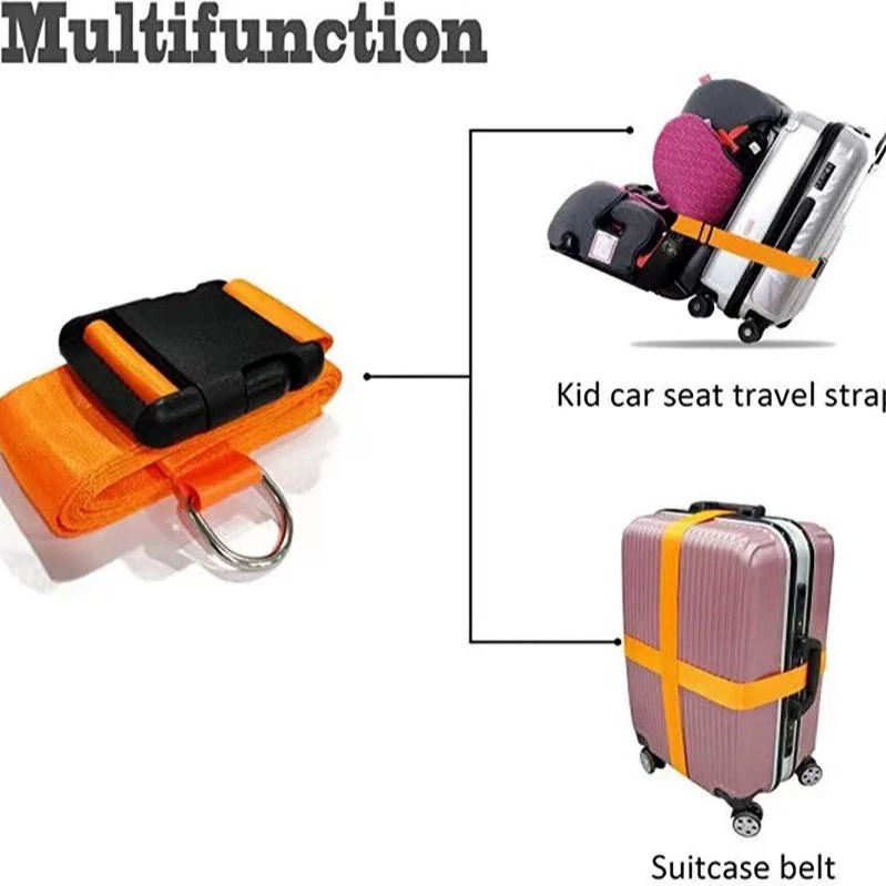 Чемодан кросс-ремешок чемодан чемодан чемодан фиксированный ремень полиэстер материал дорожный ремешок