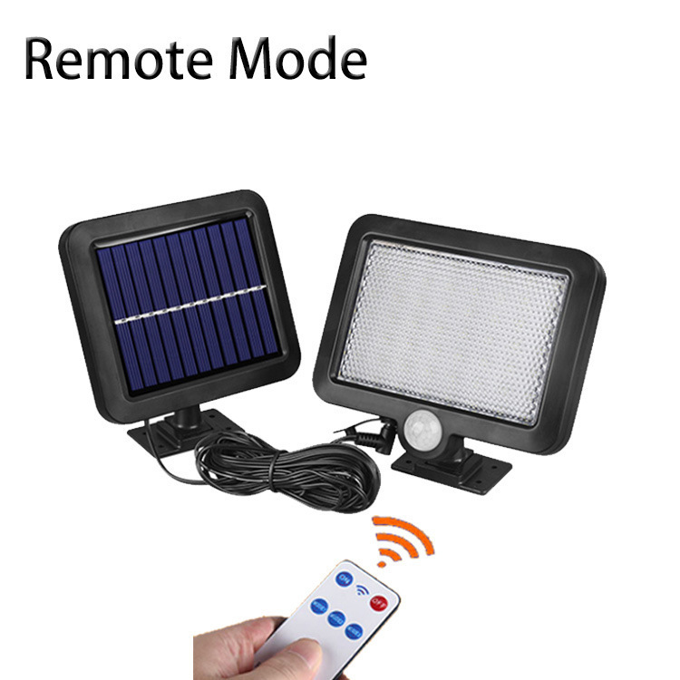Luz de jardín con energía solar, luz de pared impermeable con sensor de movimiento para exteriores, iluminación para garaje, sensor inteligente, súper brillante.