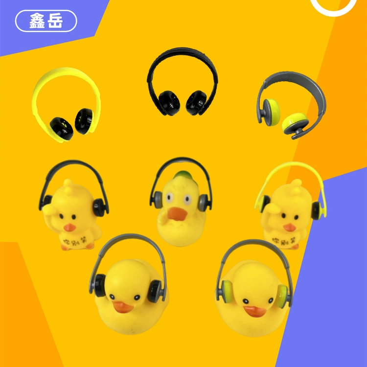 Соседская маленькая желтая утка та же игрушка для наушников, чай с молоком, подарок солнцезащитные очки, соломенная шляпа, шарф, джазовая шляпа, ювелирные аксессуары оптом