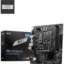 ΢��PRO B760M-E DDR5�Α��k����XPC�����m��֧��CPU13400F/1440