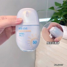 ICE LOVE��ά�⻤ˮ�з�ɹ˪SPF50+PA+++�߱���ɹˮ����Һ������