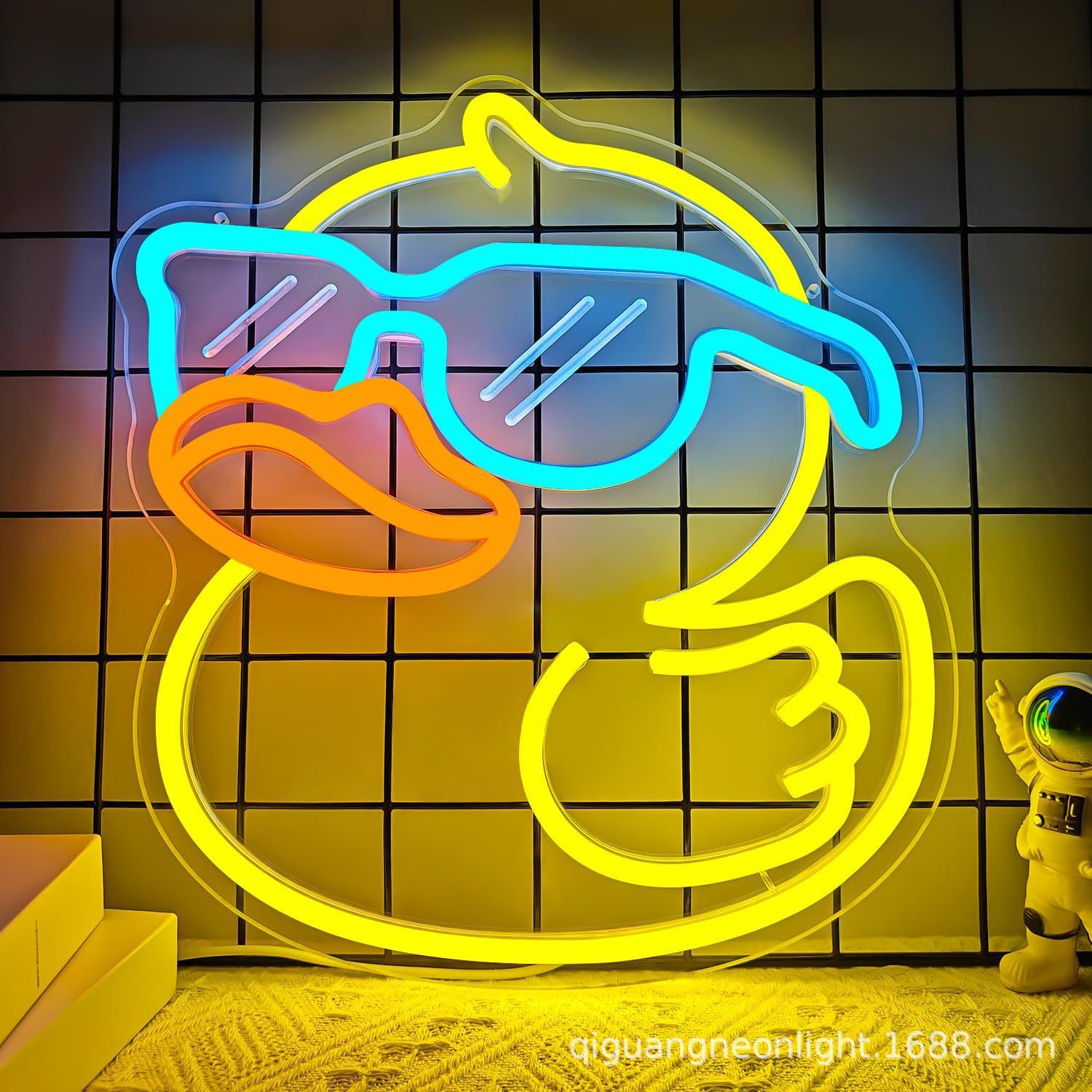 Cross-border decorative lights, bedroom neon lights, custom indoor ambient lights, high transparency, dimmable USB LED lights