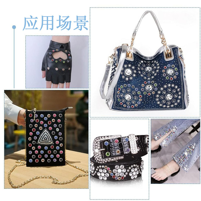 Fuente transfronteriza Taladro de tubería Taladro de hierro de color A de 6mm, 8mm Base de soporte lateral plateado Cuentas sueltas Taladro de bricolaje Suministro de fábrica