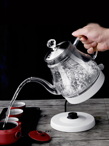K9HX wholesale glass teapot Kung Fu tea long mouth boiling water tea brewing teapot household kettle automatically cuts off