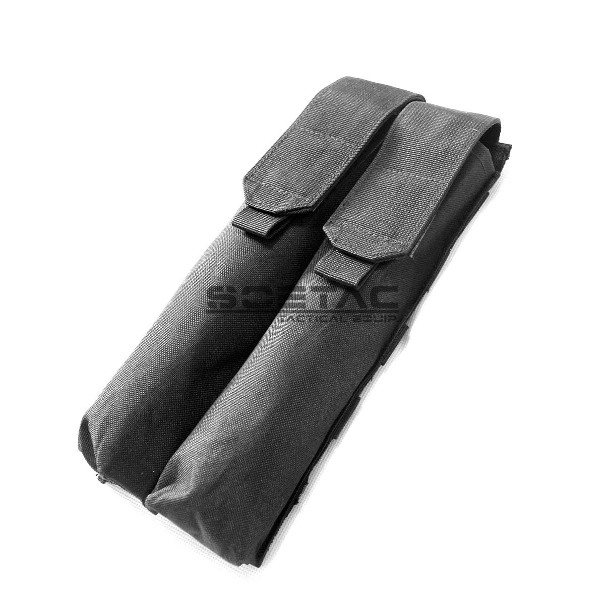 (2개) P90 클립 가방 더블 탄약 가방 전술 몰 액세서리 가방 P90 상자 가방 다기능 교수형 가방