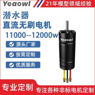 Brushless Waterproof Ip68 Dc Motor High-Power Ship Model Nesting and Bait Boat Water Rescue Duct Car Model Motor