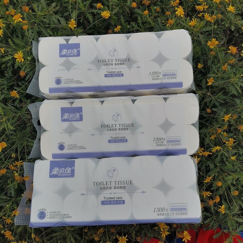 柔贝佳卫生纸卷纸批发家用纸巾大卷卷筒纸无芯竹浆厕纸母婴手纸|undefined