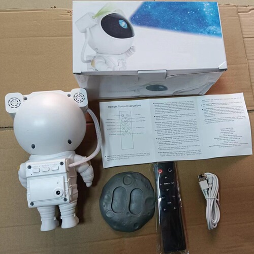 Astronaut Wan Mars Space Projector Night Light Starry Sky Table Lamp for Children's Room Boy Star Light Birthday Gift