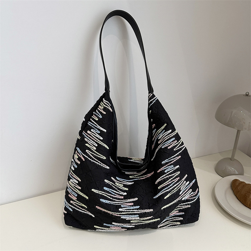 Casual versátil bolso de nylon para mujeres 2024 nuevo popular bolso de hombro de moda super caliente