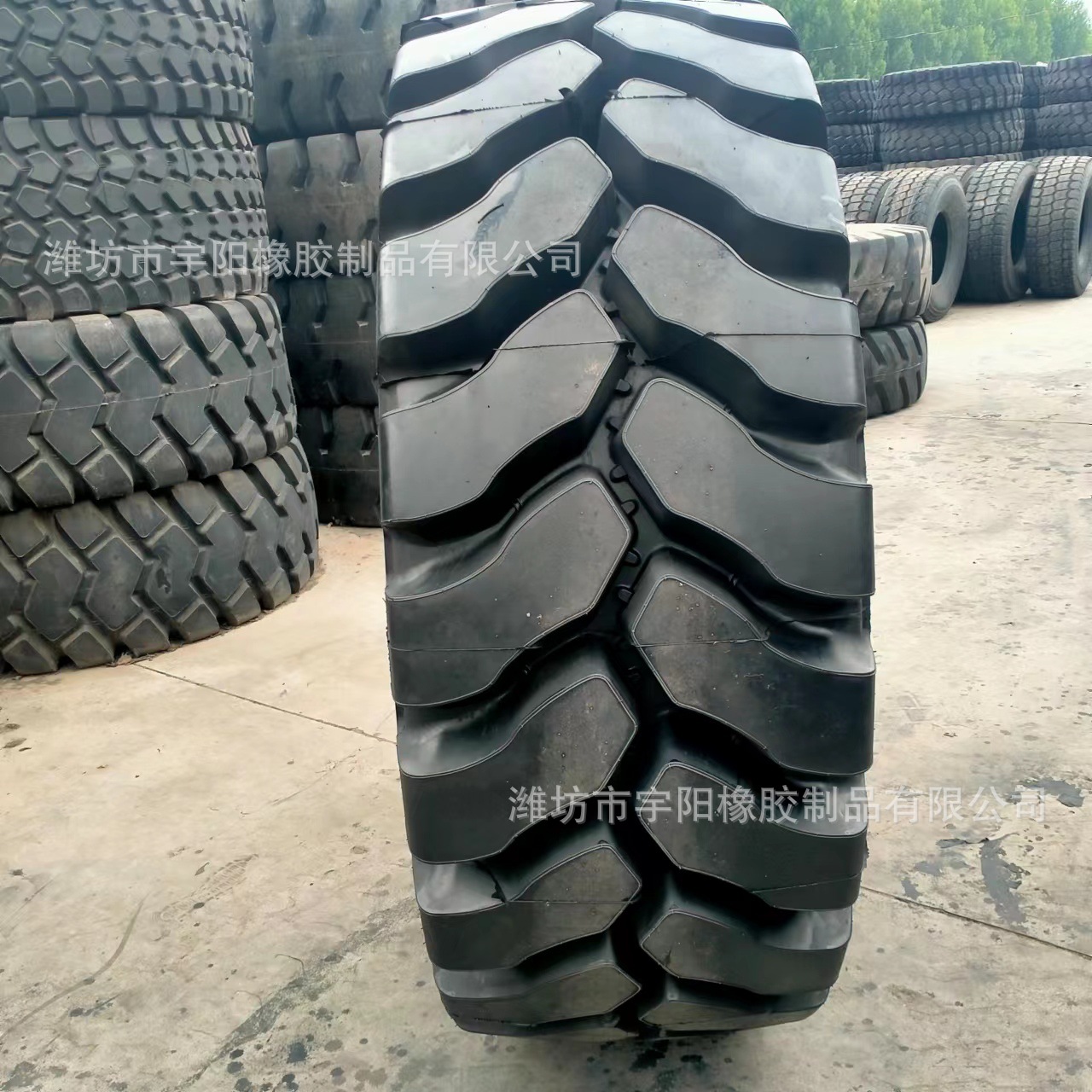 全钢工程子午线轮胎23.5R25 矿山自卸车 50铲车 加深花纹