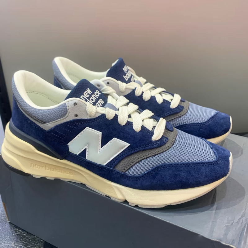 Pure Original Nb997R Jogging Shoes Retro Thick-Soled Heightening Casual Sports Running Shoes for Men and Women Comfortable and Versatile Work Clothing Shoes