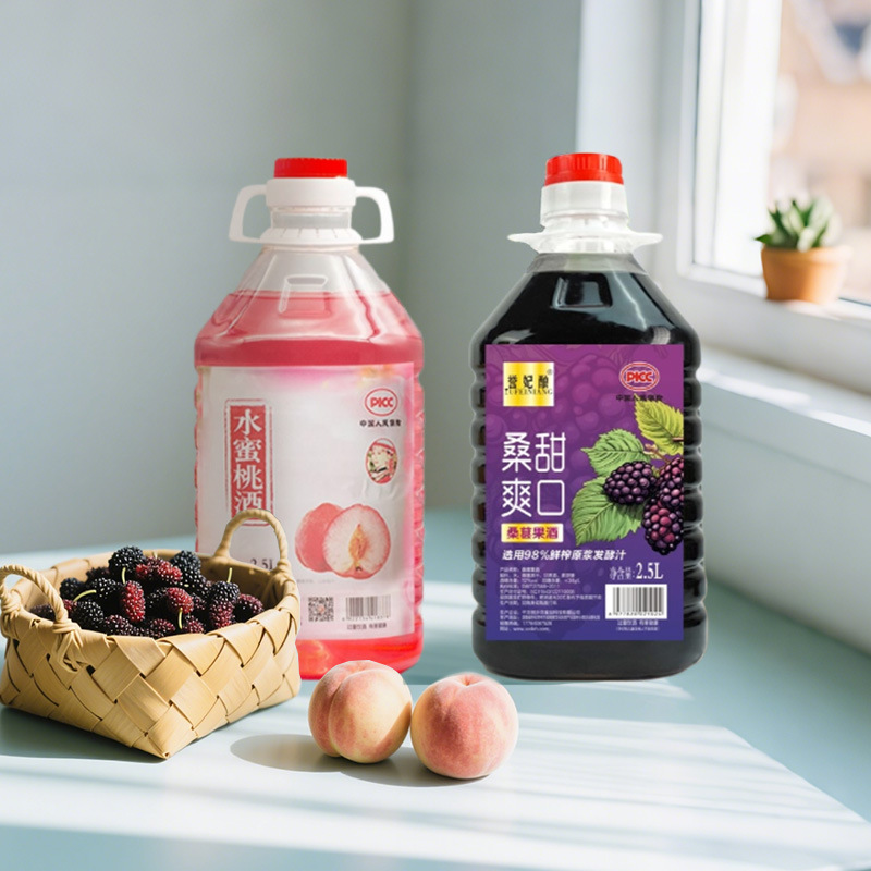 [생발효] 뽕나무주 12% + 복숭아주 10%