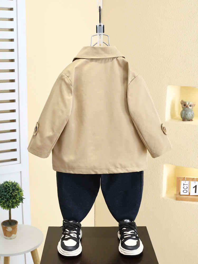 Chaqueta Estilosa para Niños 7100, Cortavientos de Primavera y Otoño para Niños, Nueva Moda 2026, Prenda Superior Versátil para Bebés