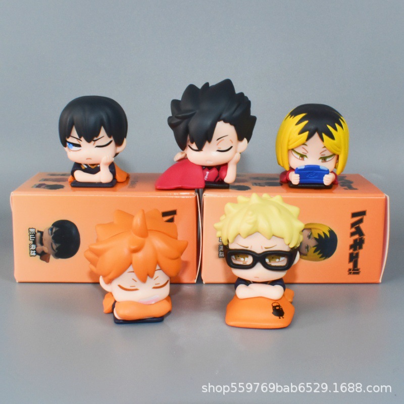 Please take multiples of 5 for the 5 types of sleeping volleyball boy gashapon ~ thank you