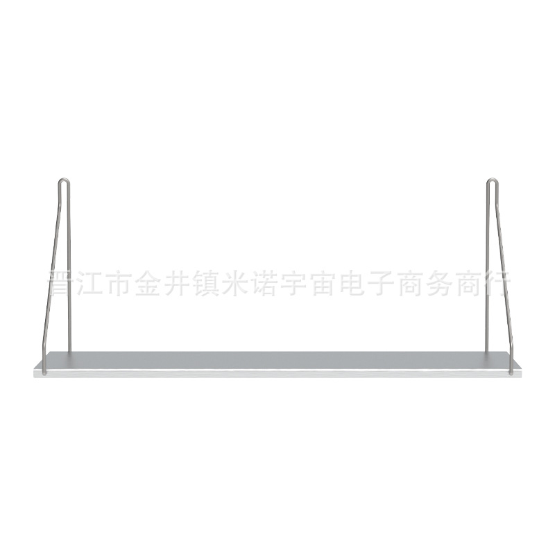 中古ステンレス壁面物置棚一字棚浴室キッチンリビングルーム背景壁diyデザイン感本棚