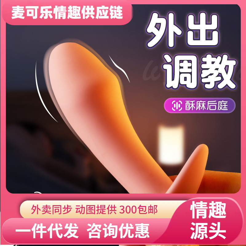 Mini programa de plug anal inalámbrico para salir con control remoto inalámbrico para hombres y mujeres masturbadores sexuales para adultos 130 / caja