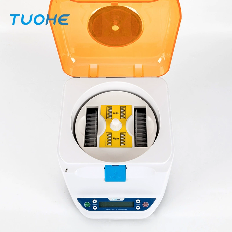 Центрифуга для микропластин TOHKE MP-2500, лабораторная, 96-луночная, для ПЦР и культивирования