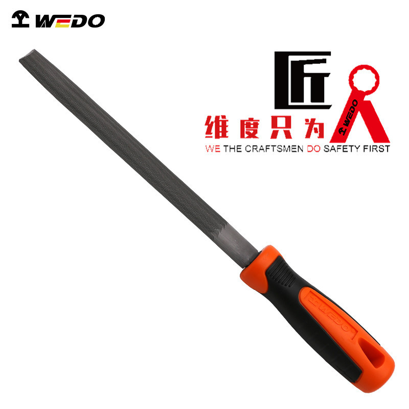 WEDO 维度 WD557 粗齿半圆锉 塑柄 整形锉五金打磨工具 T12