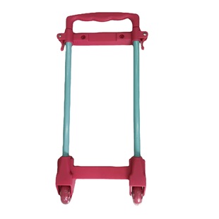 Source Manufacturer Two-section External Pull Rod Small Round Tube Student Bag with Lock Pull Rod Detachable Student Pull Rod