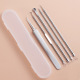 Acne tweezers elbow set of 5