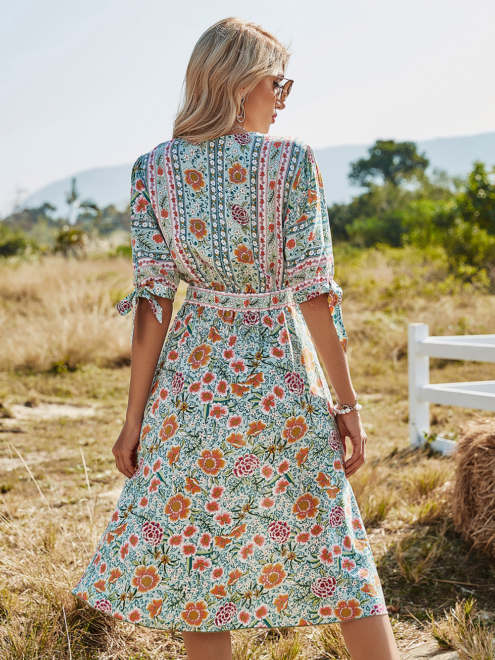 Vestido Largo Floral display picture 19