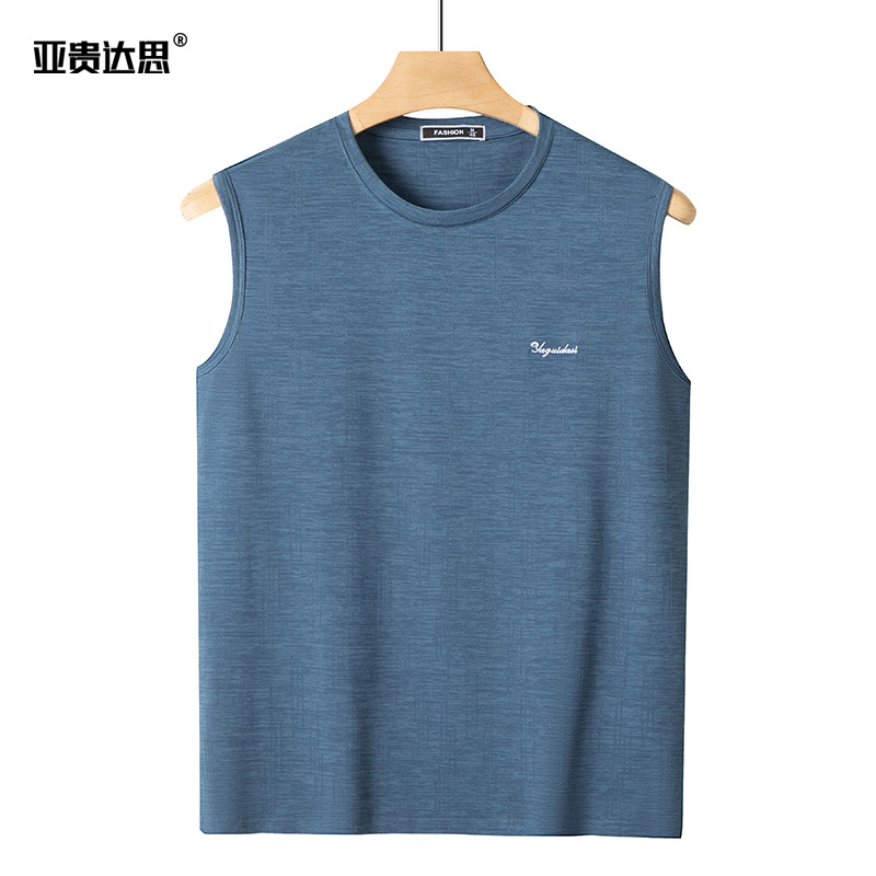 555 vest blue gray