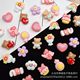 Bright face bouquet macaron letter balloon bear cute diy drop glue cream glue phone case hair clip accessories