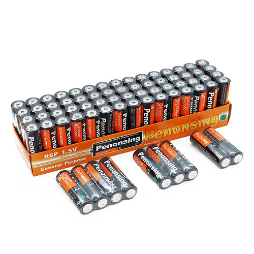 High-capacity No. 5 and No. 7 AA batteries, carbon batteries for No. 5, No. 7, and No. AA remote control, hanging map toy, dry batteries