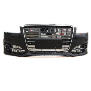 High Quality Pp Material Body Kit Accessories Car S8 Type Front Bumper, with Grille, Suitable for Audi