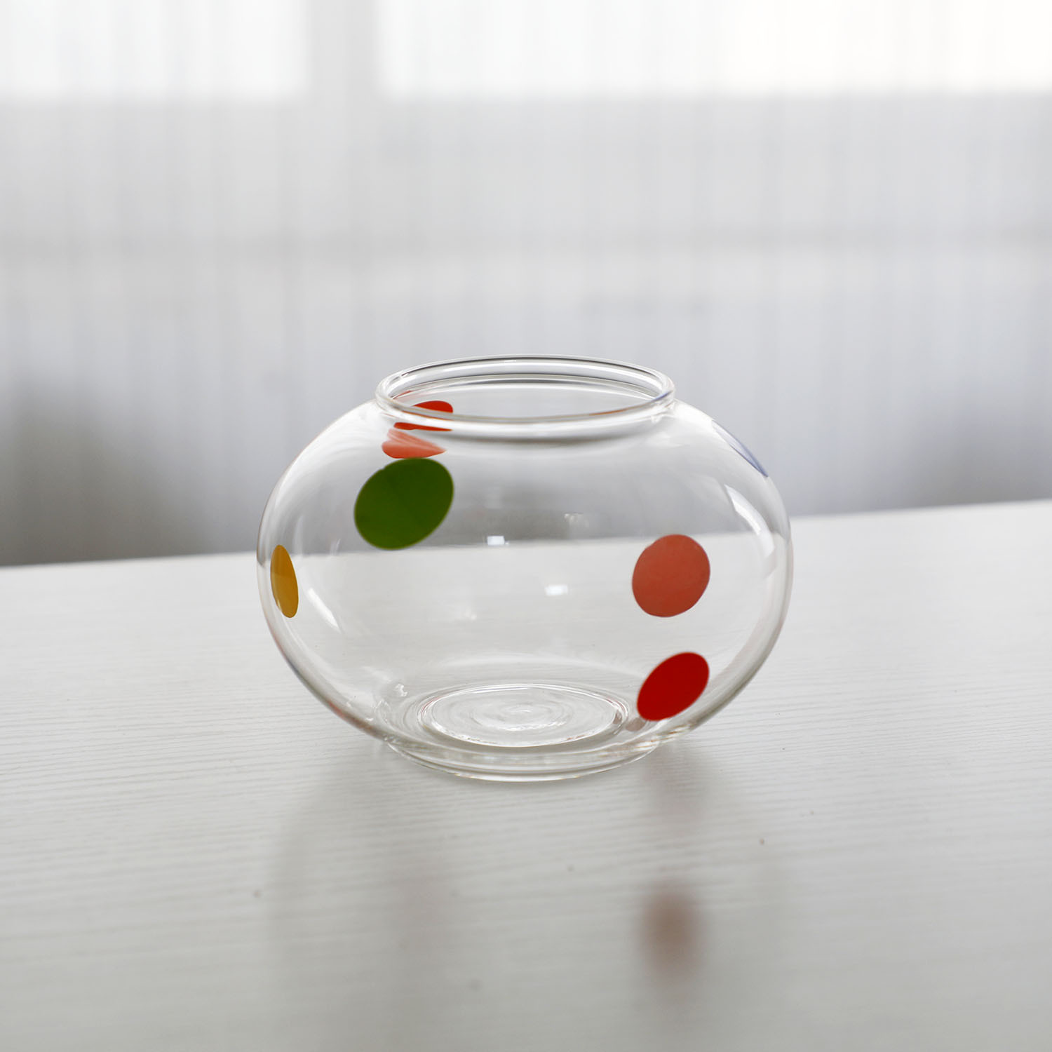 Polka dot fish tank