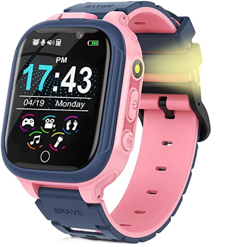 Nuevo juego de música transfronteriza reloj inteligente de los niños con 14 juegos de reloj inteligente para niños en stock S23