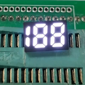 0,25-дюймовый 2,5-значный 188-цифровой однорядный 5-контактный блок питания с белым светом, производитель светодиодных цифровых дисплеев