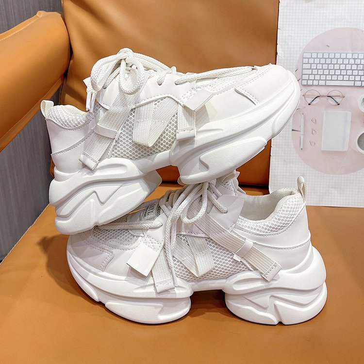 Casual Running Shoes With Breathable Thick Sole For Men_voghion.com