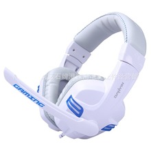电音DT2698G游戏耳机 PC电脑游戏耳麦头戴式有线编织线大耳罩耳机