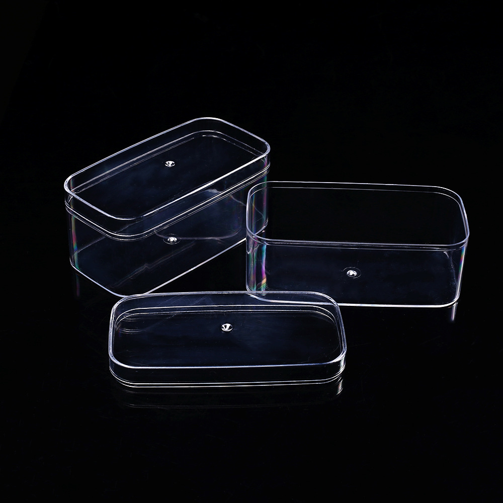 长方形塑料盒食品级慕斯喜糖烘焙糖果包装盒饼干零食收纳盒礼盒