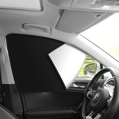 Car curtains, No-Drill Universal Non-Transparent Sunshade