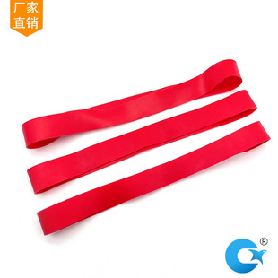 Red Rubber Band Extra Long Extra Wide Various Sizes Plastic Rubber Leather Jacket Cowhide Band TPR Rubber Band Factory Outlet