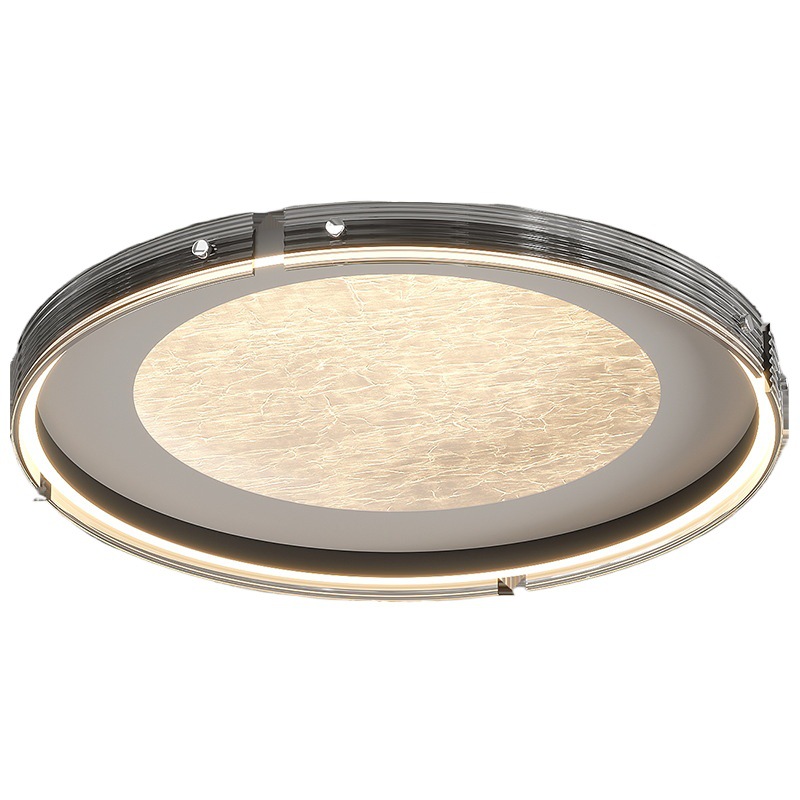 2025 luz de lujo minimalista lámpara de techo de sala de estar moderna y simple lámpara de dormitorio de niebla de nube de atmósfera lámpara de protección ocular de alta calidad